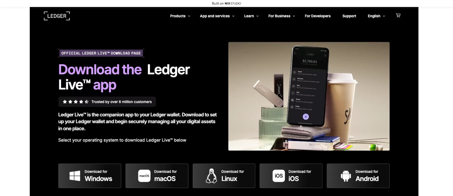 Screenshot of getstarted-live.wixstudio.com