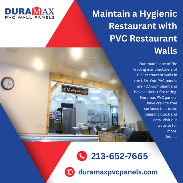 Maintain a Hygienic Restaurant with PVC Restaurant Walls.png