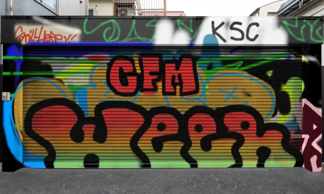 Graffiti artwork by DECAY