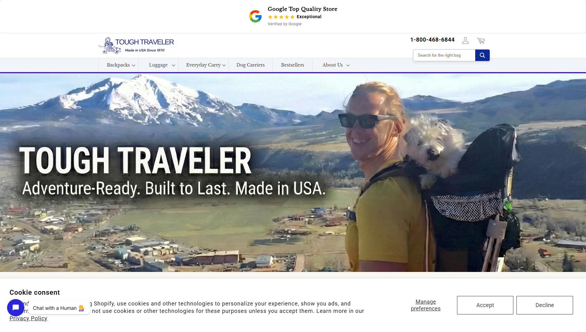 Stored capture of toughtraveler.live