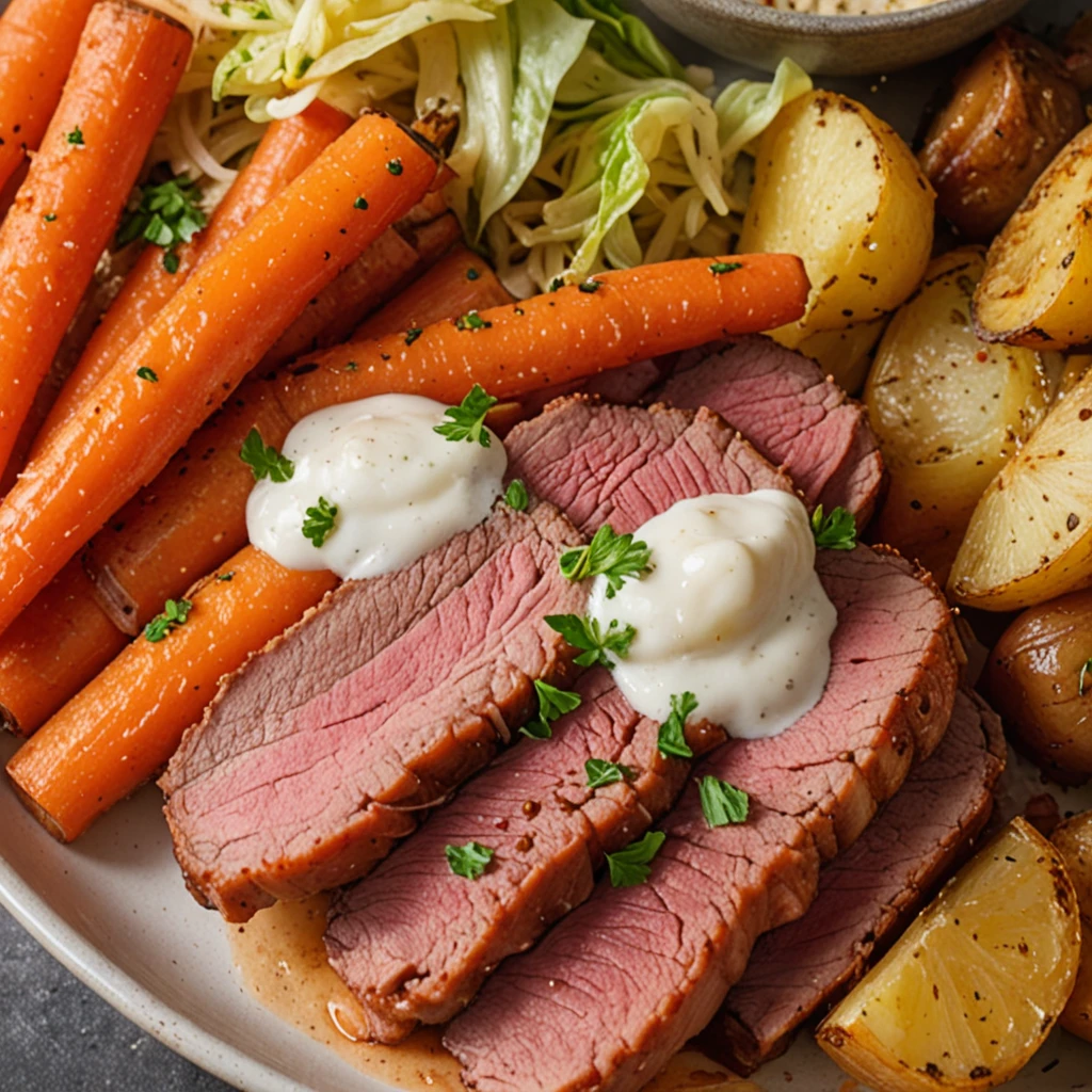 Corned Beef and Cabbage Dish