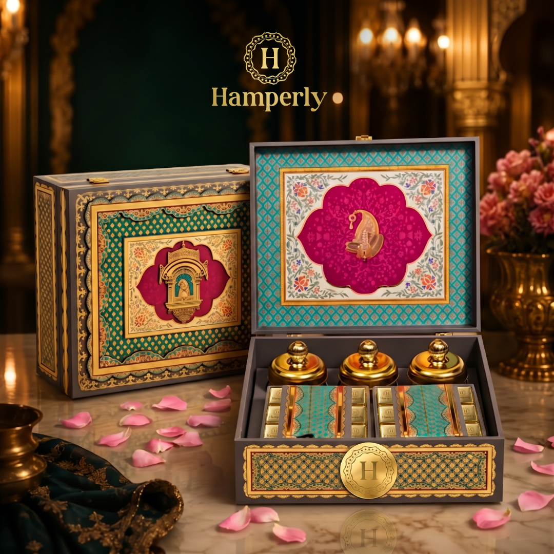 Regal Gourmet Hamper with Sweets, premium Deepavali corporate hamper Singapore