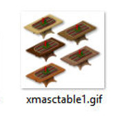 Xmas Coffee Tables