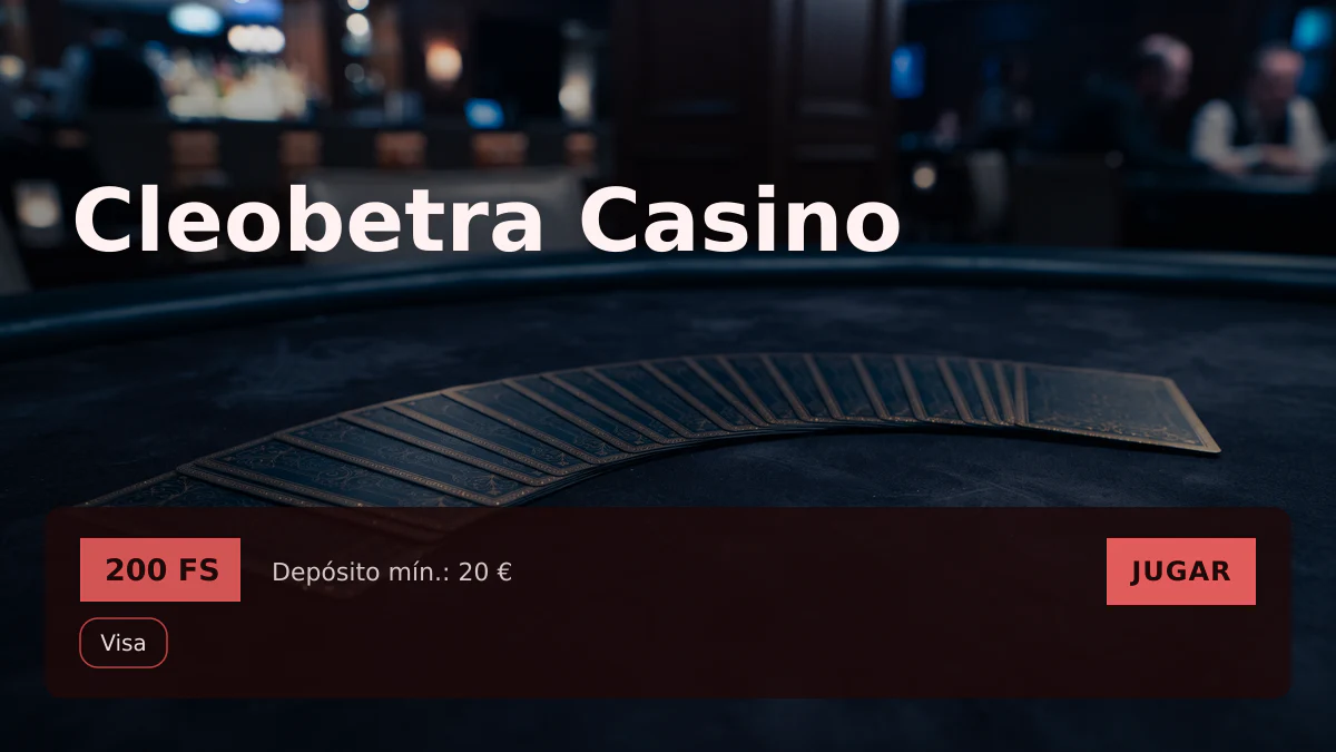 Cleobetra Casino: apuestas deportivas y tragaperras con temática egipcia