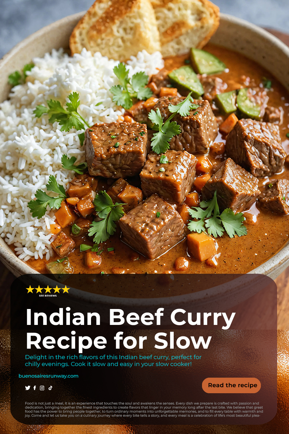 Indian Beef Curry Recipe for Slow Cooker