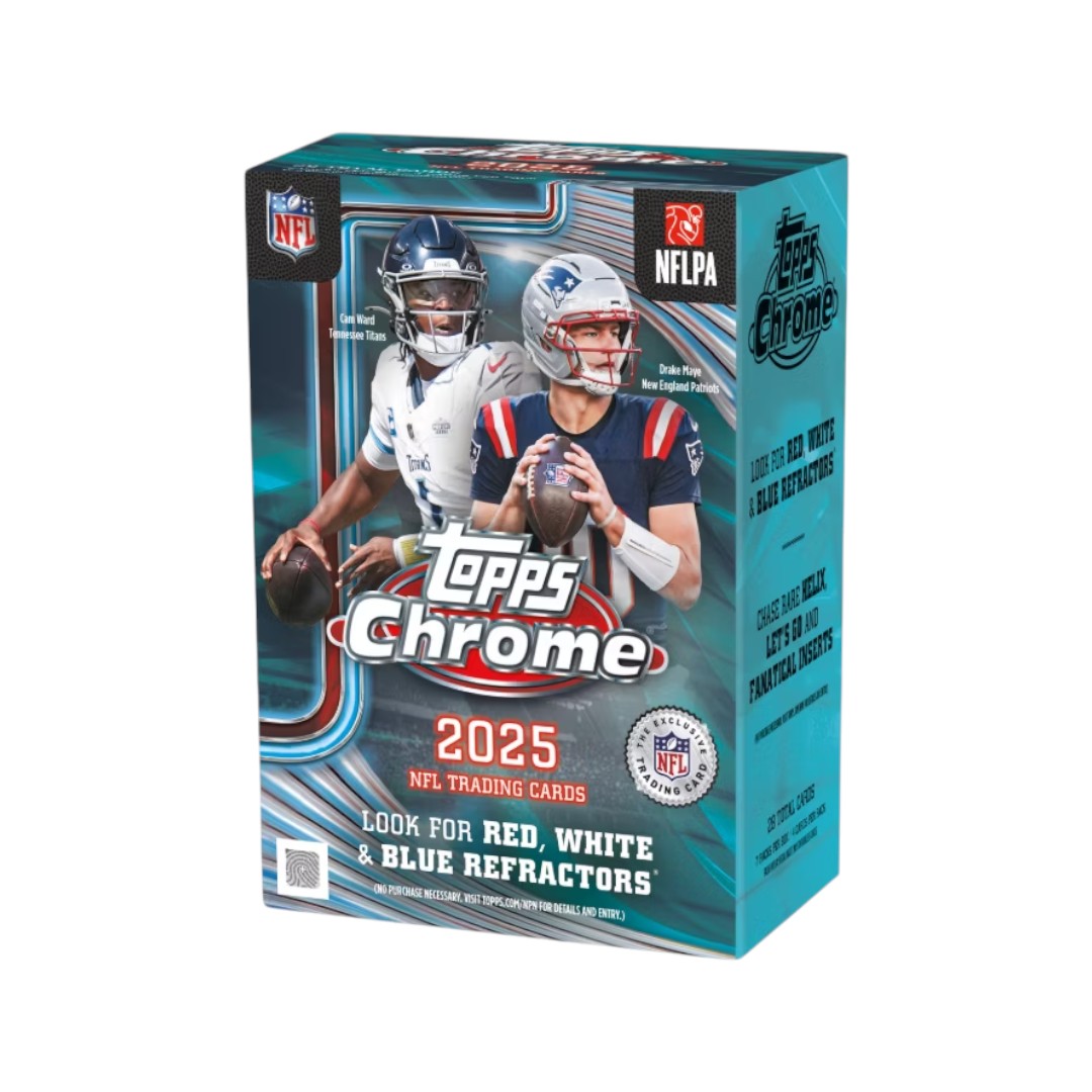 2025 Topps Chrome Football - Value Box