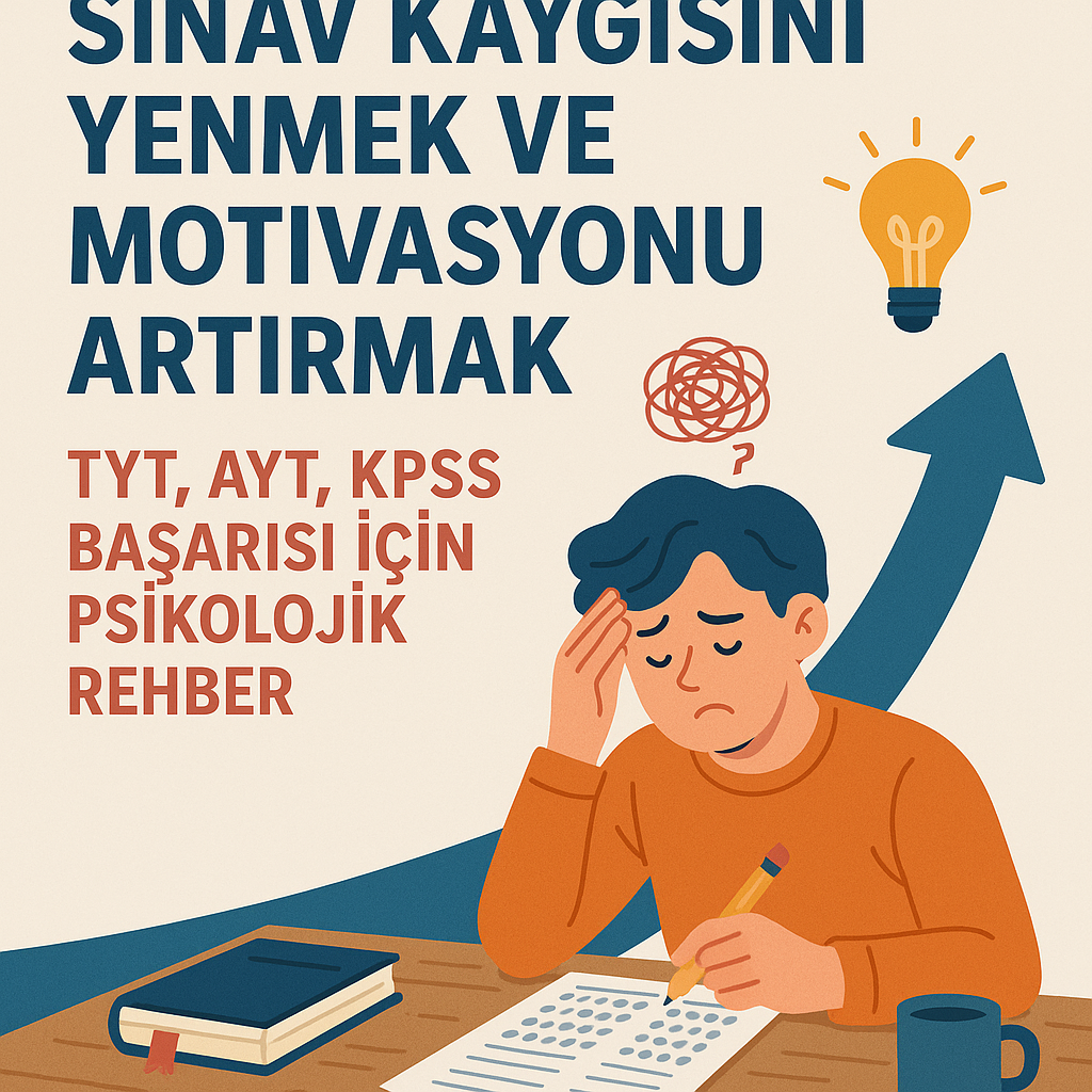 Sınav Kaygısını Yenmek ve Motivasyonu Artırmak: TYT, AYT, KPSS Başarısı İçin Psikolojik Rehber