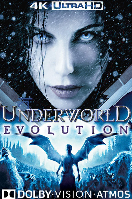 Underworld Evolution 2006, 4K, MOVIE, COVER, POSTER, FILM, BOX, ART