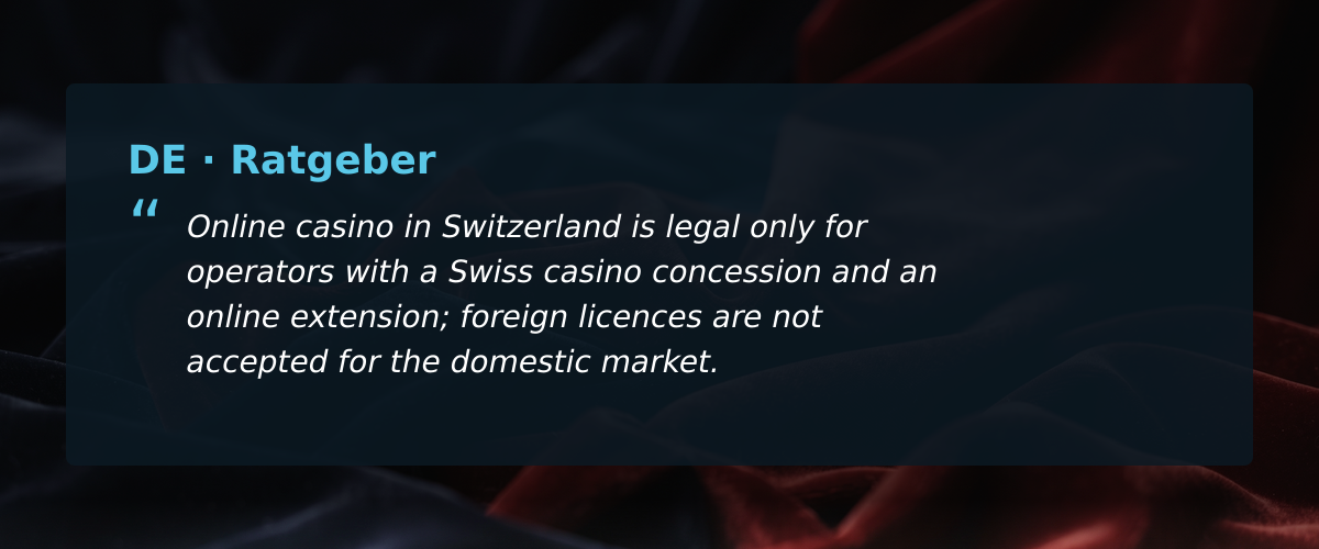 Untersuchen der regulatorischen Hürden für online casino schweiz — Ratgeber