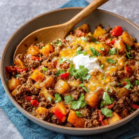 Southwest Ground Beef & Potatoes: Easy Recipe for Family Dinners