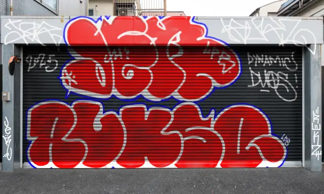 Graffiti artwork by Zkur
