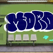 Graffiti artwork by rebus