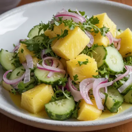 Pineapple Cucumber Salad: A Refreshing Summer Treat!