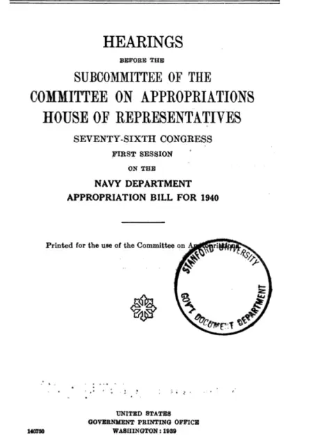 HR-Appropriations-Committee-Hearings-1939