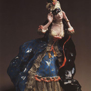 Дама снимающая маску 1906