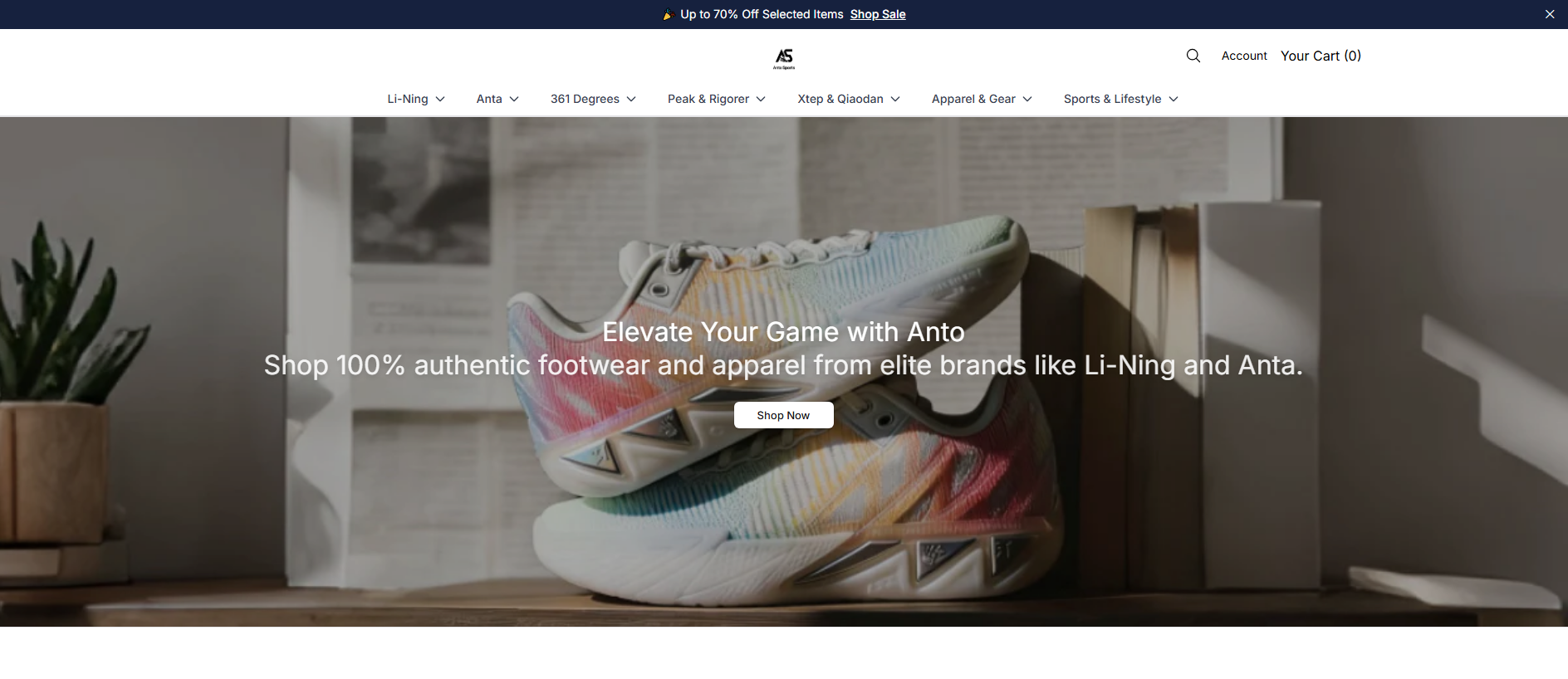 Stored capture of antosportsofficial.shop