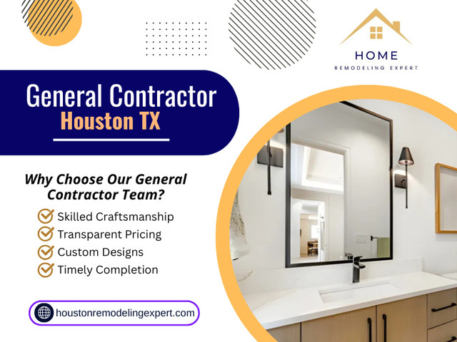 You’ve probably started your search thinking you just need someone to “handle the work.” You’re hiring someone to manage the entire process from start to finish without things falling apart halfway through. That’s exactly what a general contractor Houston TX is meant to do.

Official Website: https://houstonremodelingexpert.com/general-contractor/

Contact: Home Remodeling Expert
Address: 7922 Hillcroft St, Houston, TX 77081, United States
Phone: +18324477687

Read our Blogs:
https://homeremodelingexperttx.wordpress.com/
https://houstonremodelingexpert.jimdofree.com/2026/05/12/general-contractor-houston-tx/
https://houstonremodelingexperttx.medium.com/home-remodeling-houston-tx-7b981aa43c4c

More Links:
https://beacons.ai/houstonremodelingexpert
https://zumvu.com/houstonremodel/
https://www.instagram.com/home.remodeling.expert/