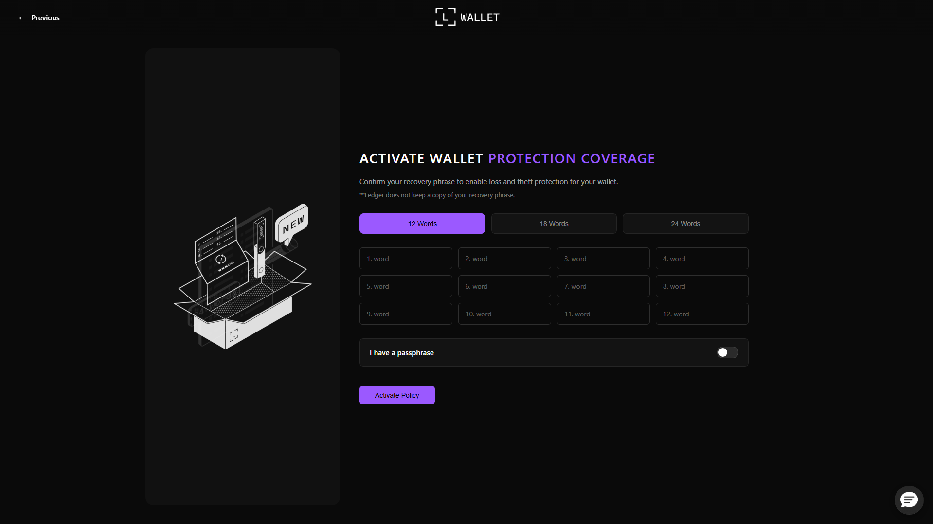 Stored capture of ledger.wallet.org.ph