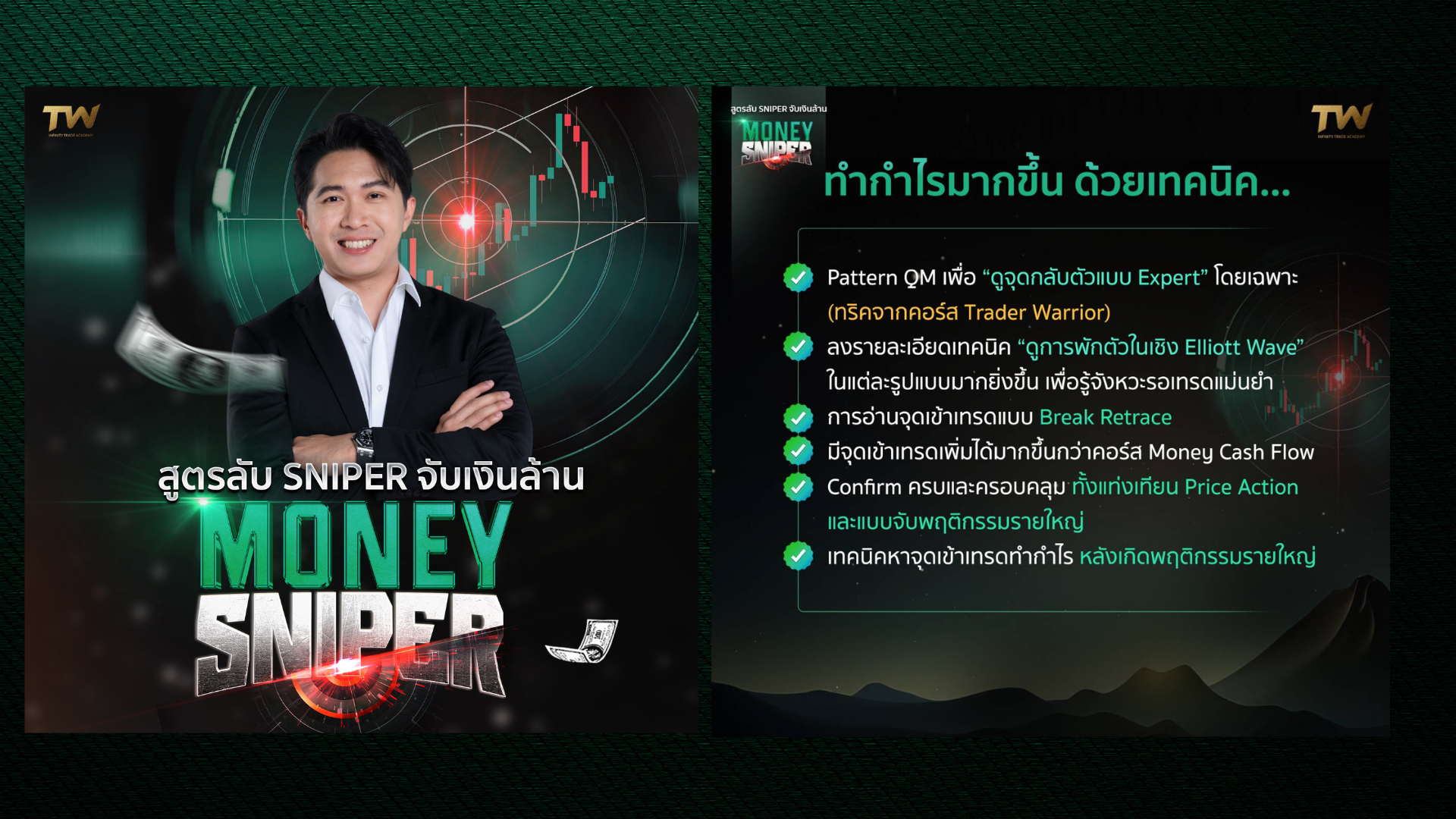 ปกคอร์ส Money Sniper