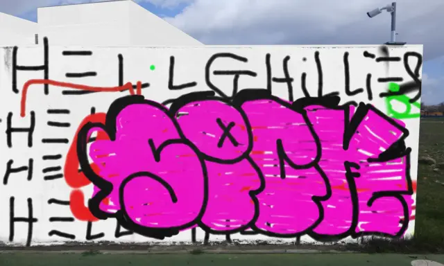 Graffiti artwork by seck