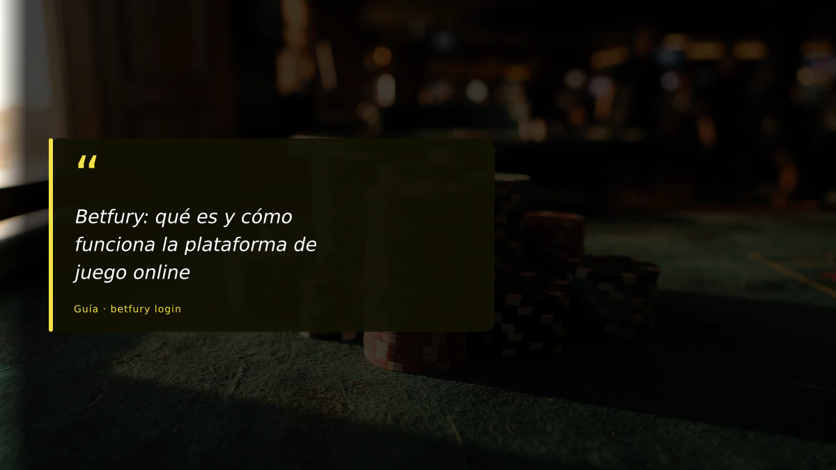 Betfury: qué es y cómo funciona la plataforma de juego online
