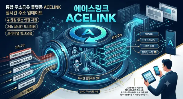 주소킹 살아있는 링크