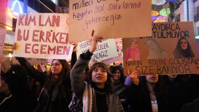 Kadınlardan mücadele ve dayanışma çağrısı