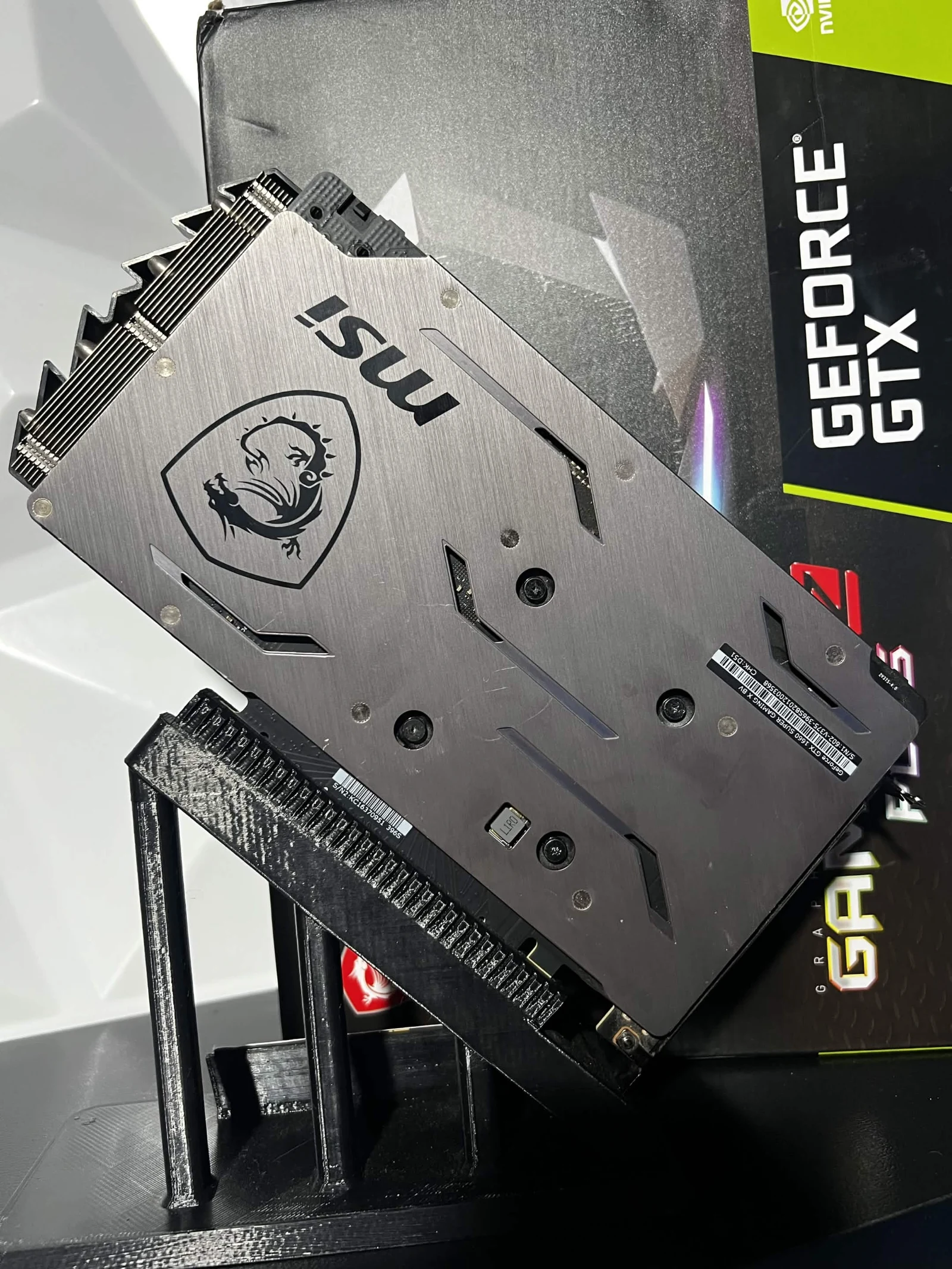 GTX 1660 SUPER MSI Gaming Z 6GB Occasion Alger miniature 2
