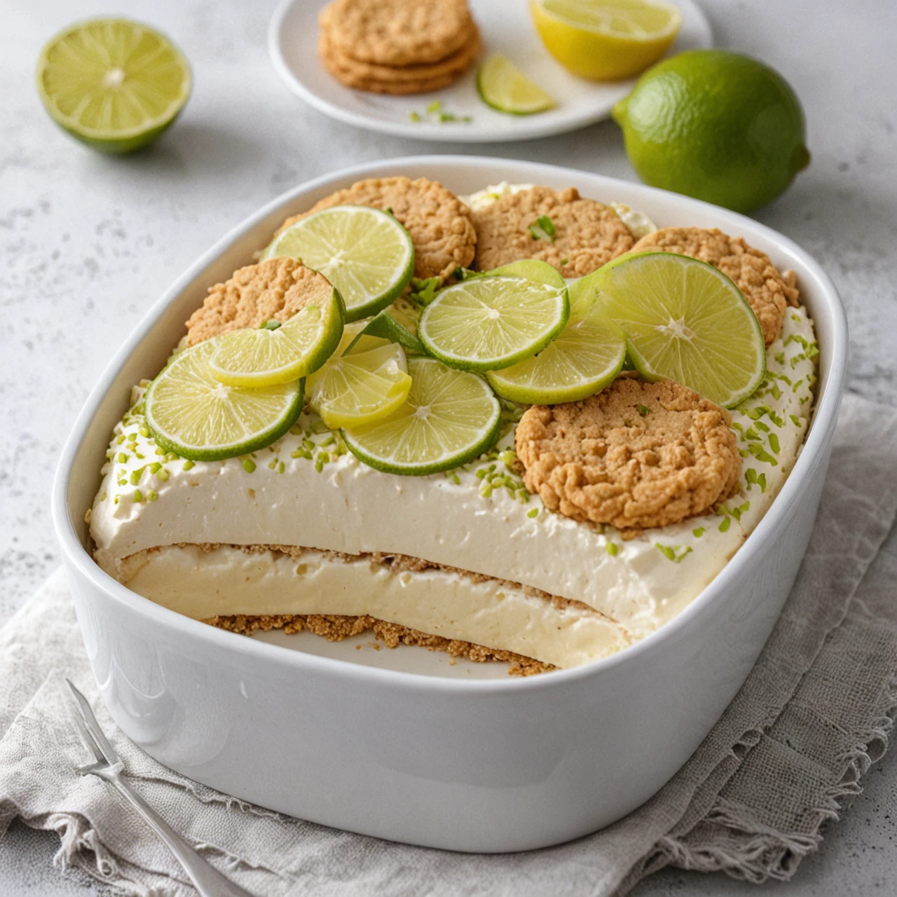 Lime Icebox Cake Recipe (No-Bake Carlota de Limón)
