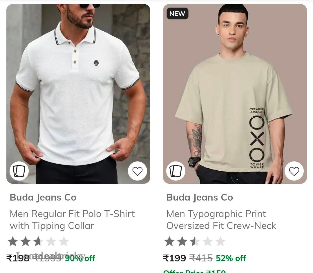 Ajio Loot Grabfast – Just 80% OFF | Top Unbeatable Deal