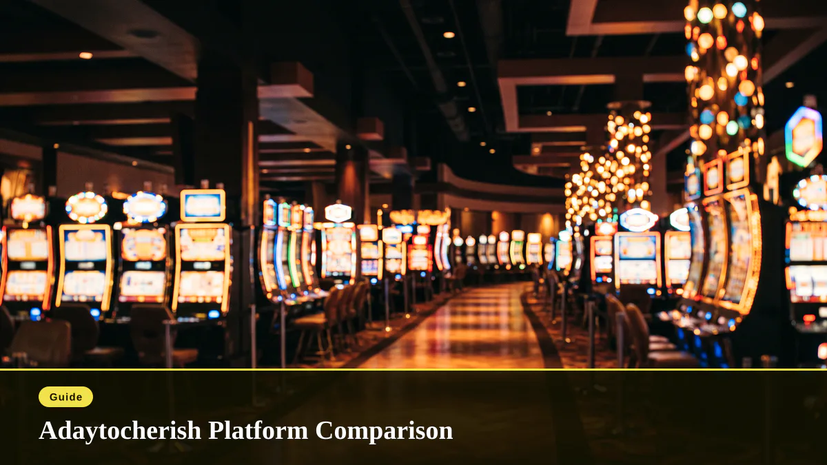 Adaytocherish Platform Comparison