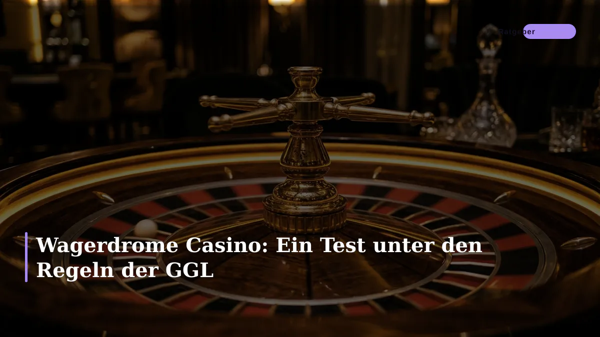 Wagerdrome Casino: Ein Test unter den Regeln der GGL