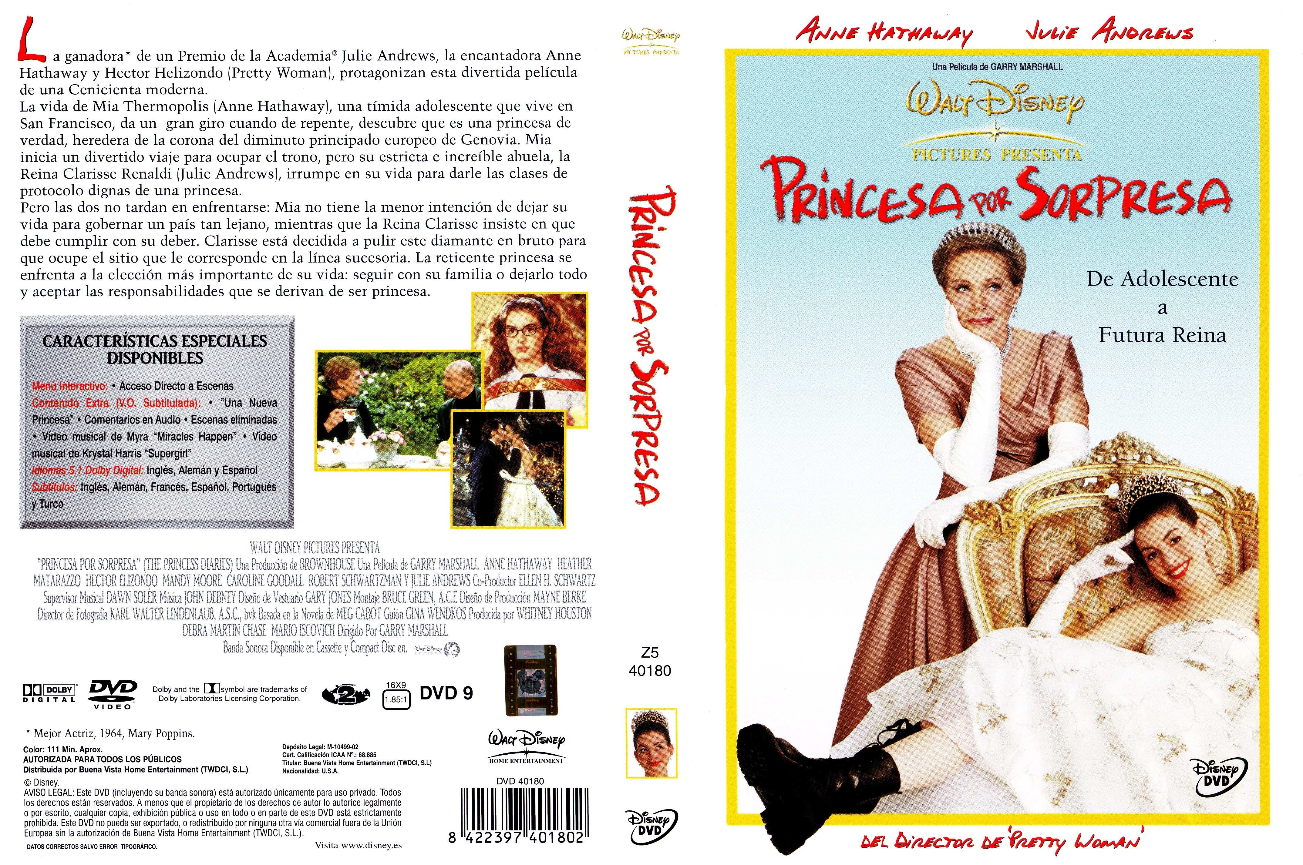 Princesa Por Sorpresa [2001][DVD9][PAL][Castellano,Alemán,Inglés][Sub:Varios][VS]