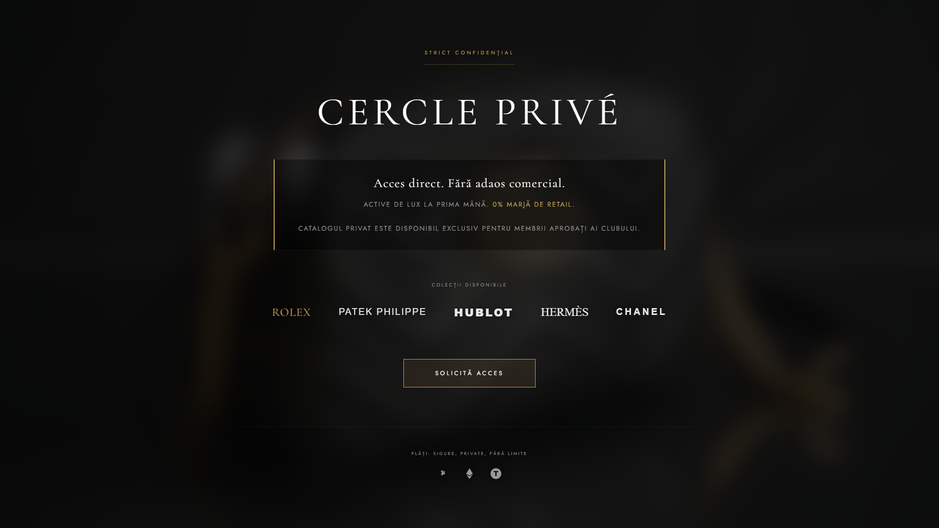 Stored capture of cercleprivate.com