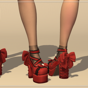 Shoes dyed