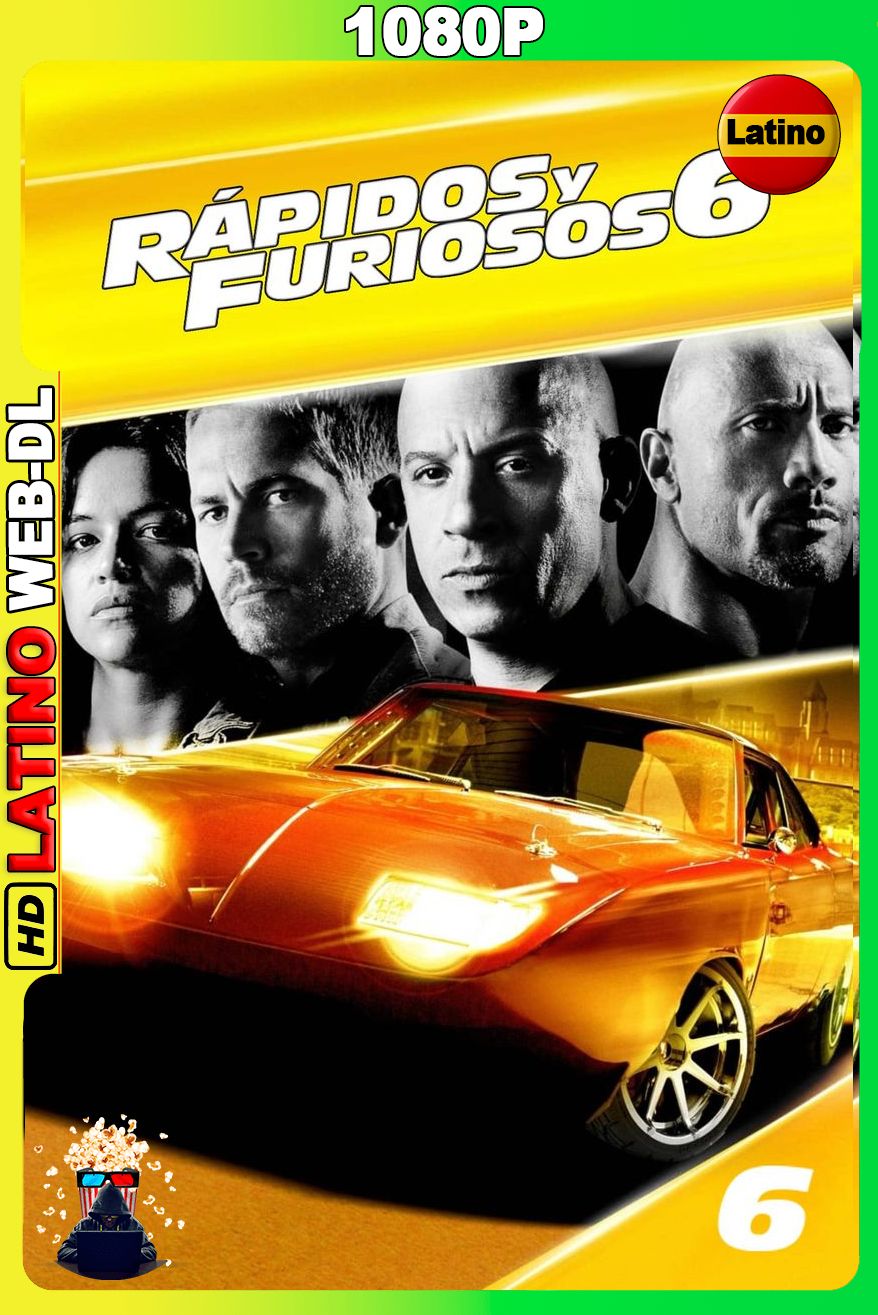 Rápidos y furiosos 6 (2013) [1080p] WEB-DL [Latino-Castellano-Inglés]