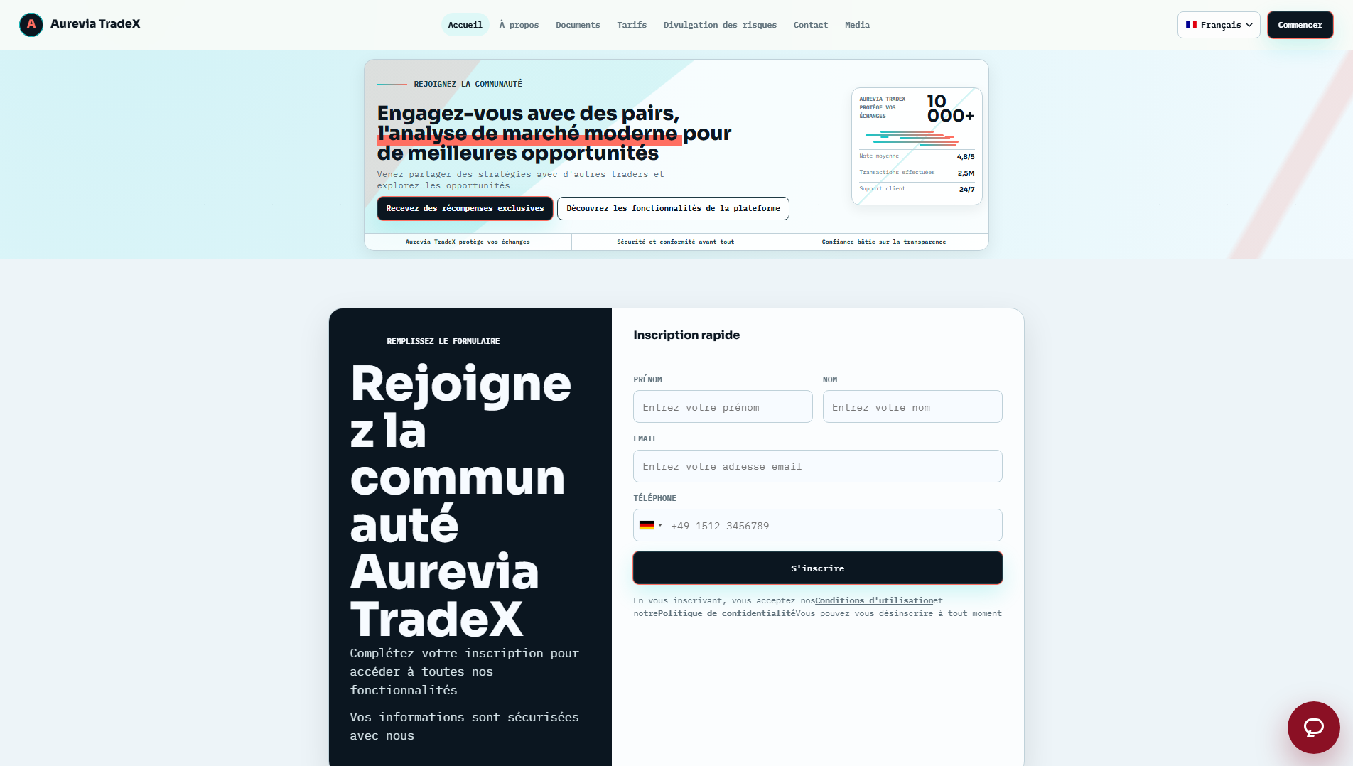 Stored capture of aureviatradex-platform.com