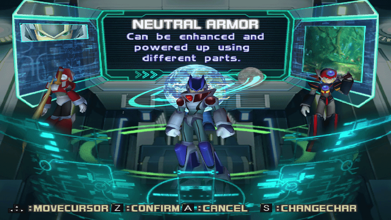 [Megaman X Legacy Collection 2] Lấy tất cả đồ đạc, áo giáp, unlock nhân vật trong Megaman X8