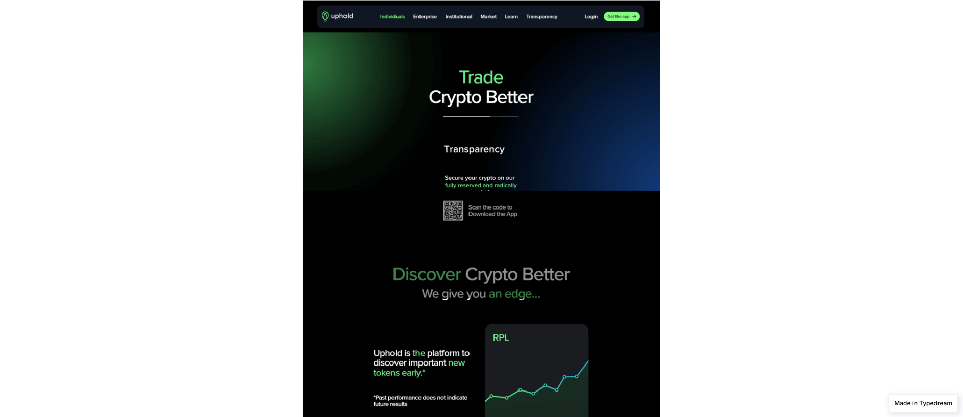 Stored capture of learn-uphld-webs-auth.typedream.app