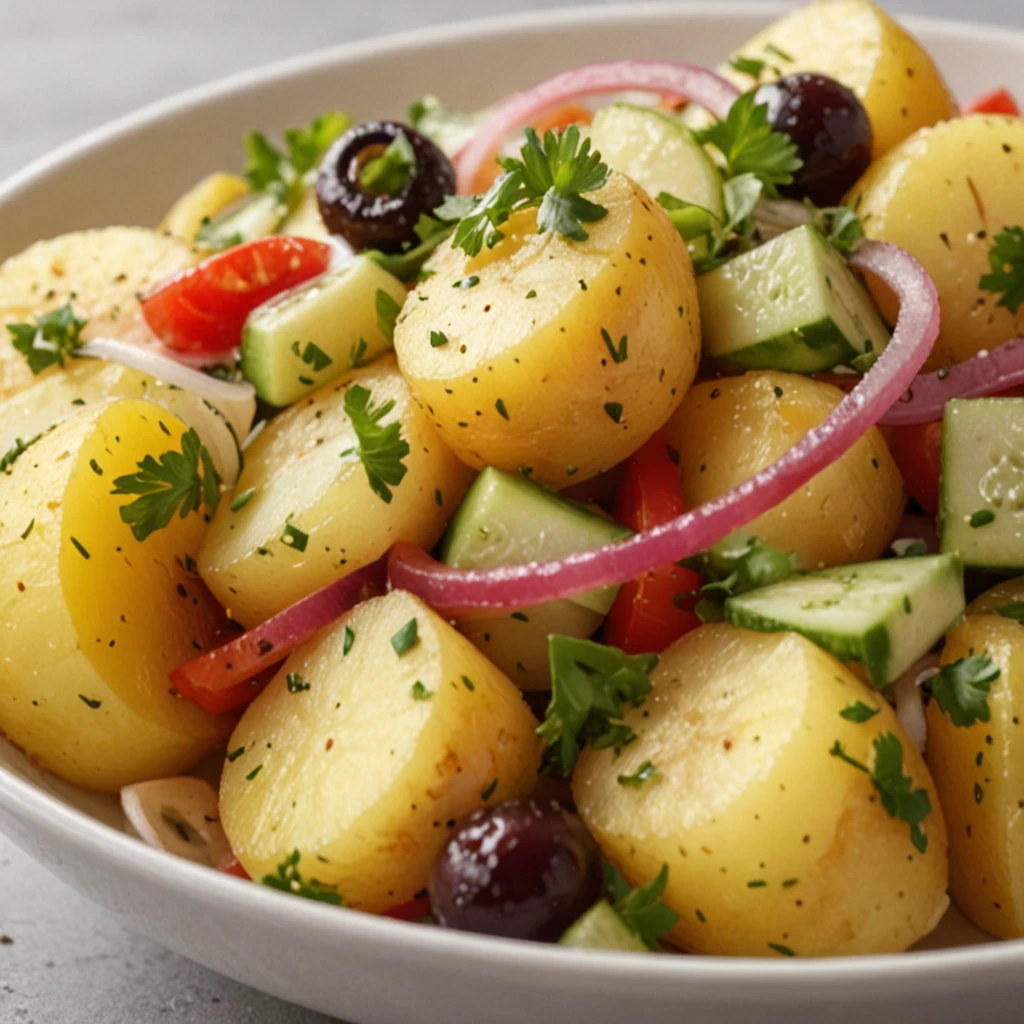 Discover a Refreshing Turkish Potato Salad Twist!