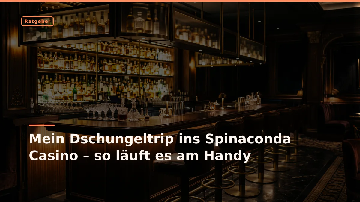 Mein Dschungeltrip ins Spinaconda Casino – so läuft es am Handy