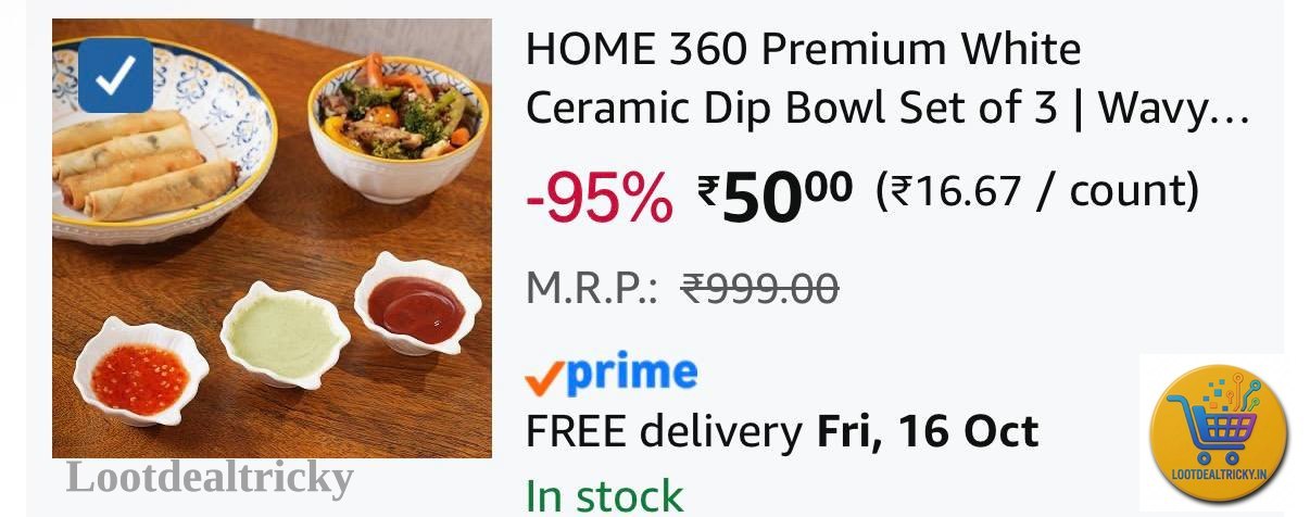 Dip Bowl Set | Limited Time Loot Offer