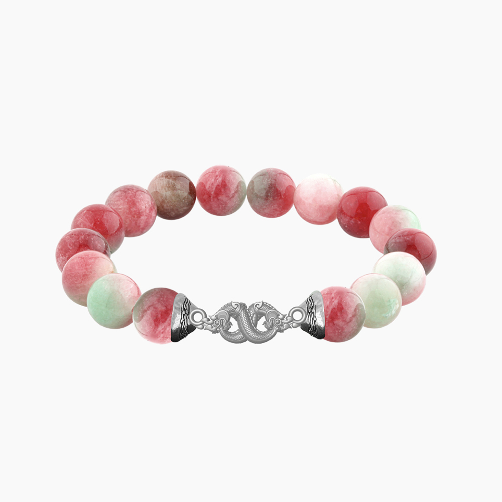 สร้อยข้อมือพญานาค AURORA DESIGN หินมงคลสีฮก ลก ซิ่ว_0