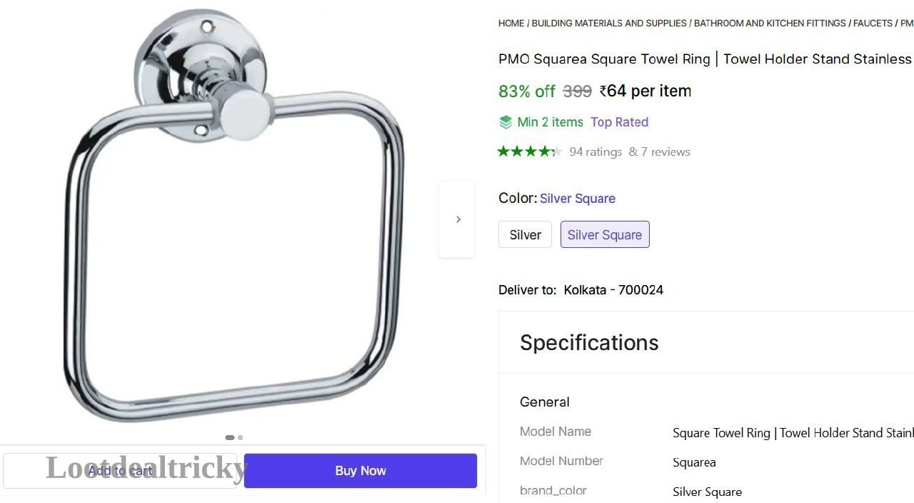 Towel Holder Stand – Just ₹64 | Best Price Drop Today Towel Holder Stand – Just ₹64 | Best Price Drop Today