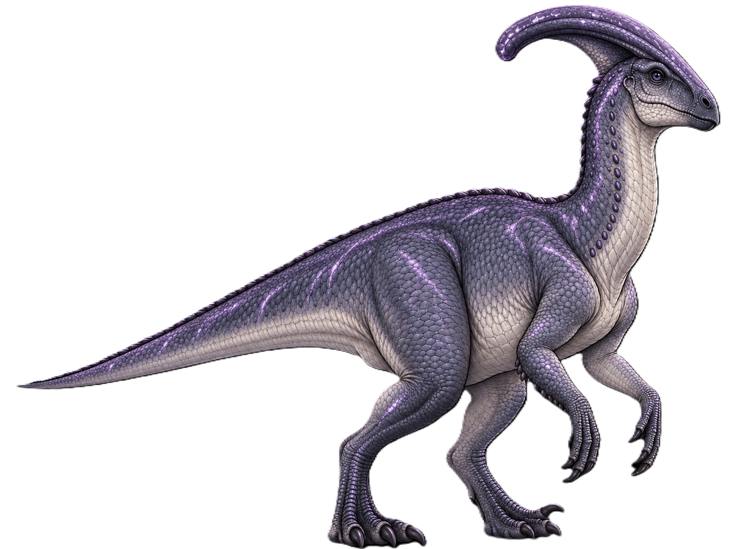Hush, Baek No-wan's Parasaurolophus mount