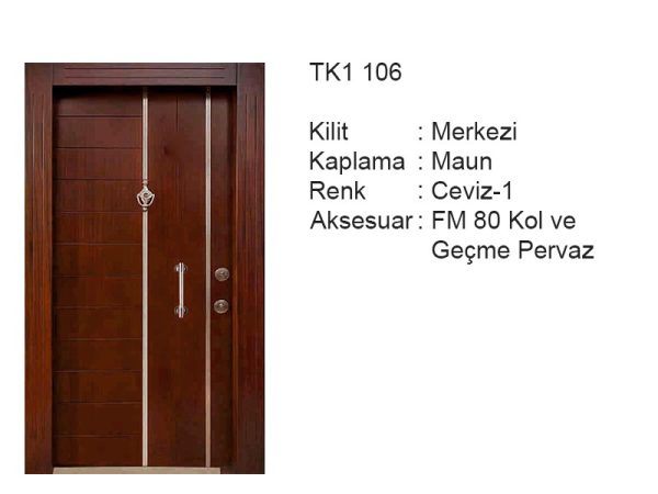 Steel door TK1 106