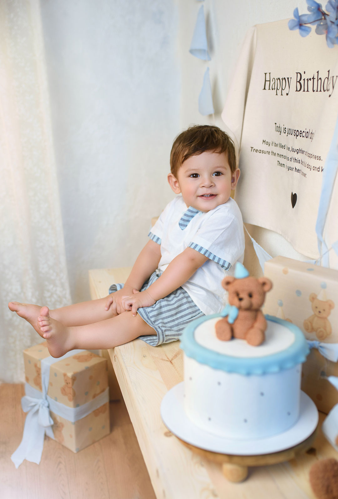 نورپردازی نرم برای عکاسی کودک در آتلیه کودک نویسا مشهد