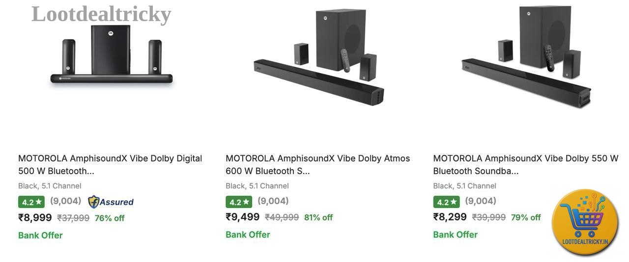 Motorola Dolby Soundbars – Just ₹8299 | Exclusive Sale Discount