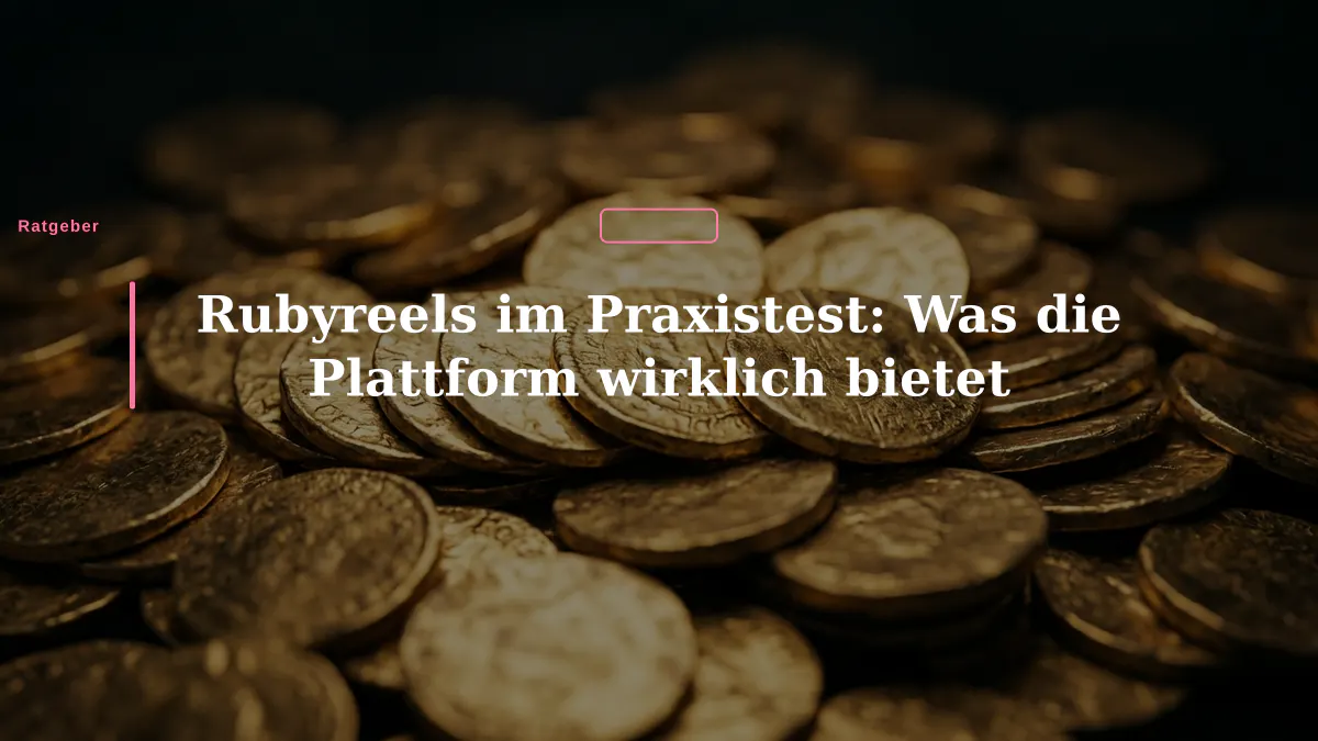 Rubyreels im Praxistest: Was die Plattform wirklich bietet