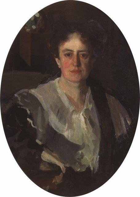 Портрет художницы Е Н Званцевой 1903